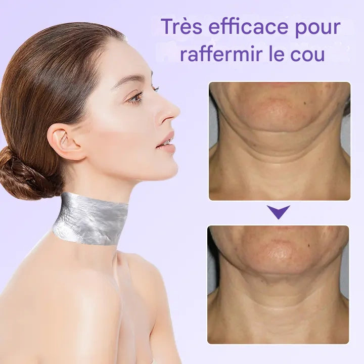 ✨Masque Raffermissant Anti-Rides pour le Cou – Hydratation & Jeunesse Révélée