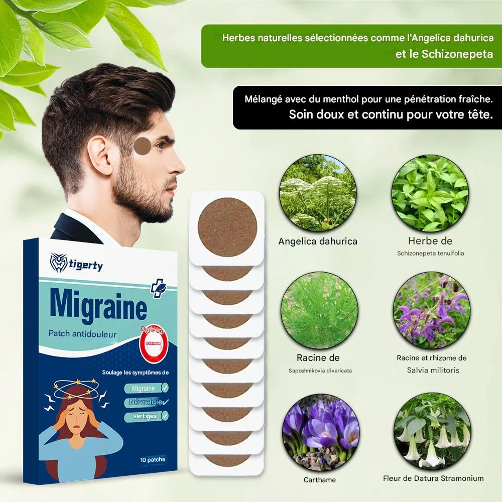 Patch Anti-Migraine â Soulagement Rapide et Naturel