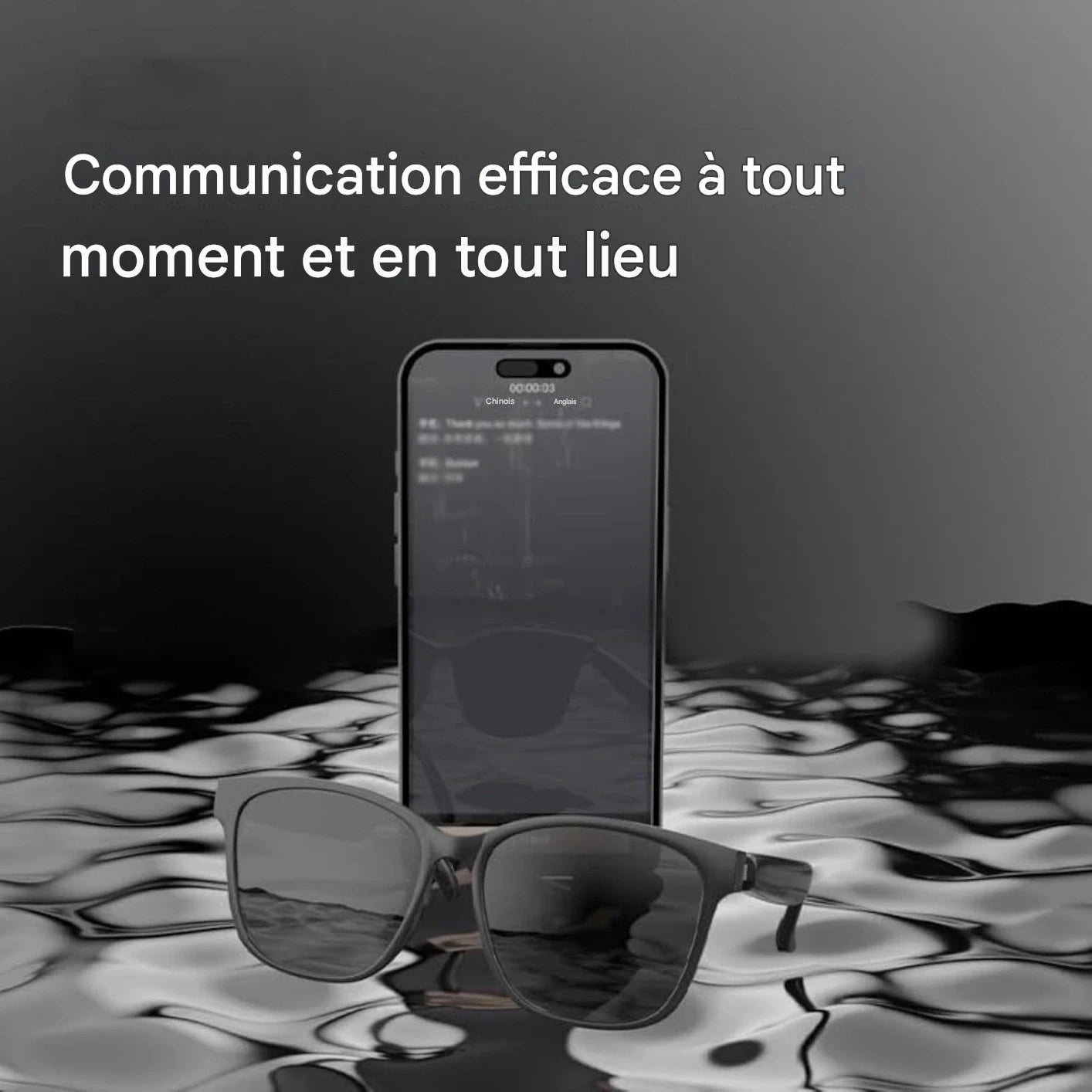 SmartGlass | Lunettes connectées pour écouter, protéger et rester alerte en toute liberté