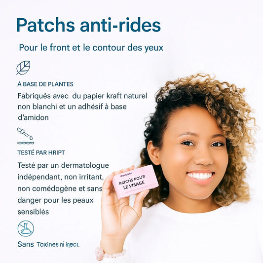 Dites adieu aux rides avec les patchs lifting Frownies !