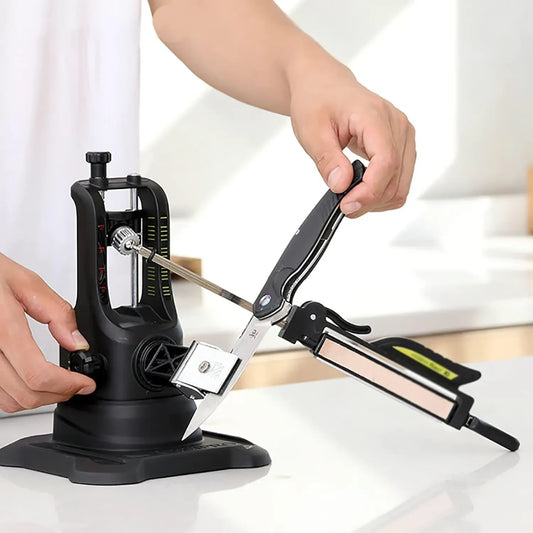 Aiguiseur à angle fixe et conception rotative à 360°