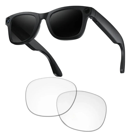 Lunettes connectées, Caméra Intégrée, ChatGPT – SmartView Pro IA