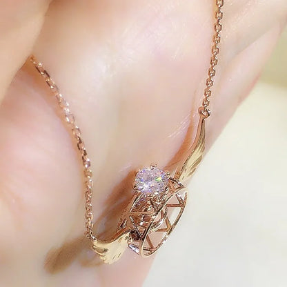 🌹Collier Ailes d'Ange