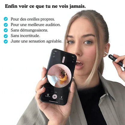 Oreilles bouchées ? Démangeaisons ? Skimara™ Pro les élimine en 1 min, sans risque.