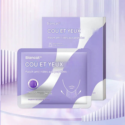 ✨Masque Raffermissant Anti-Rides pour le Cou – Hydratation & Jeunesse Révélée