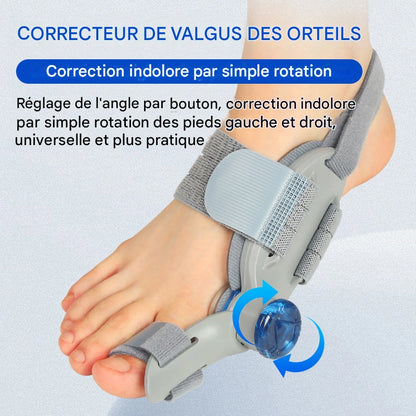 BunionStop™ Orthèse Corrective Invisible | Corrige vos oignons sans chirurgie en seulement 7 nuits!