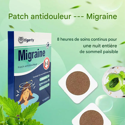 Patch Anti-Migraine – Soulagement Rapide et Naturel
