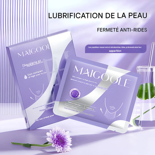 💎 Masque Hydratant et Raffermissant pour le Cou – Soin Anti-Rides et Éclat Naturel 💎