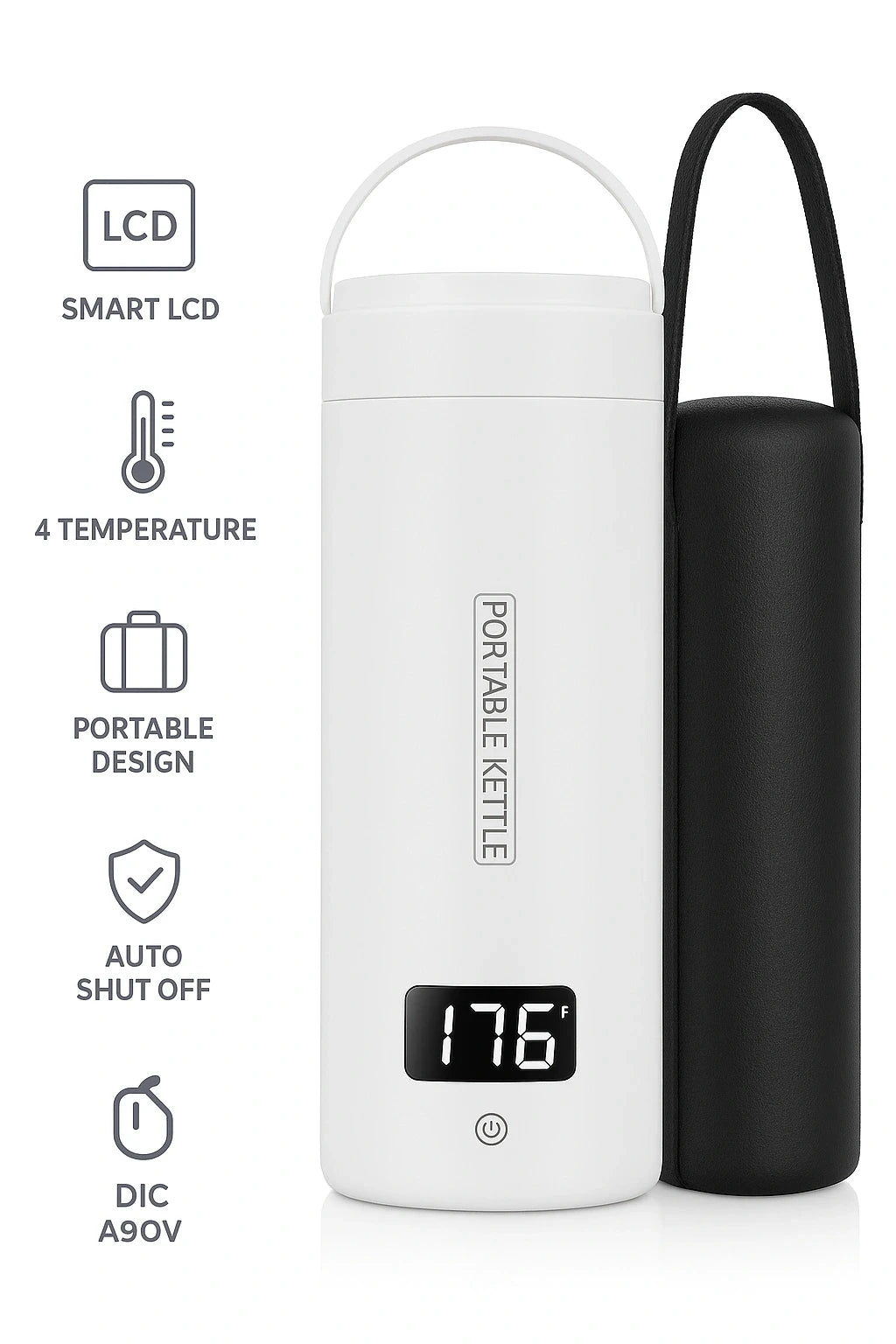 Bouilloire électrique thermique portable