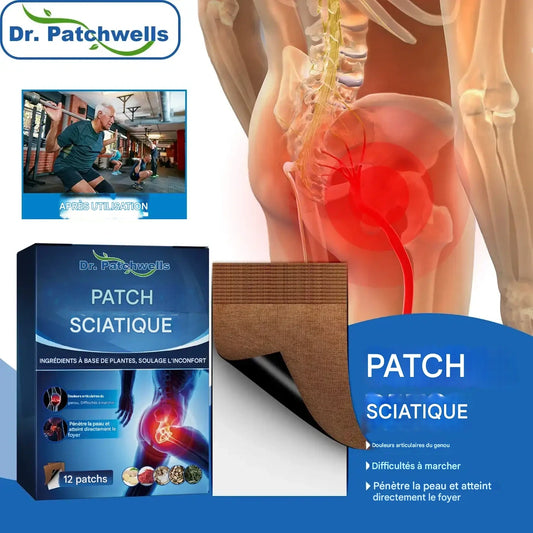 Patch de traitement contre les douleurs articulaires Dr. Patchwells™