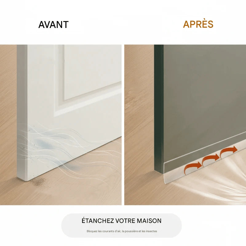 Joints d'étanchéité auto-adhésifs pour portes et fenêtres