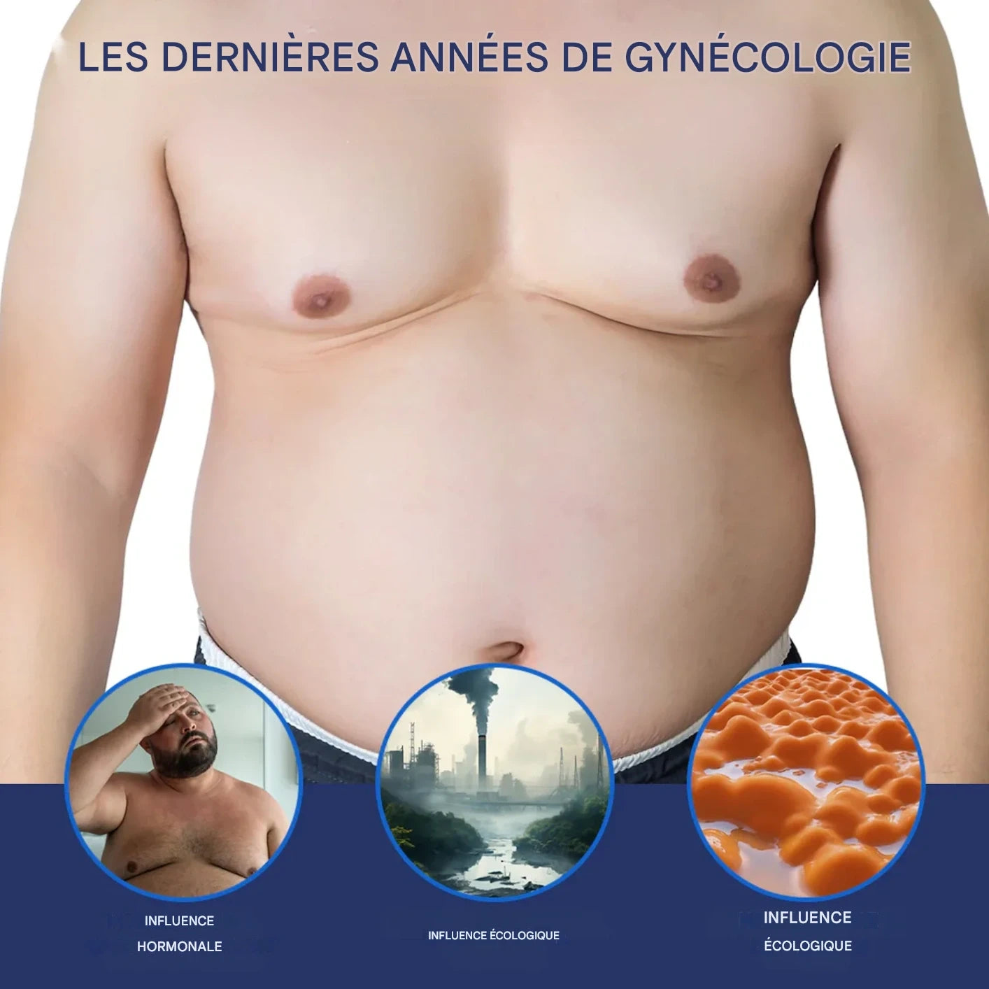 Patch mammaire raffermissant et brûlant pour la gynécomastie Fivfivgo® SculptXX