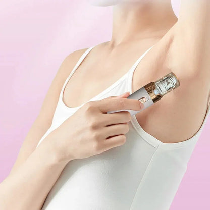 Épilateur visage propre