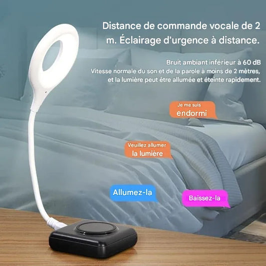 Lampe Intelligente USB à Commande Vocale – Éclairage Moderne et Pratique