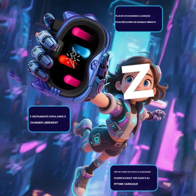 Pad rythmique pour les doigts