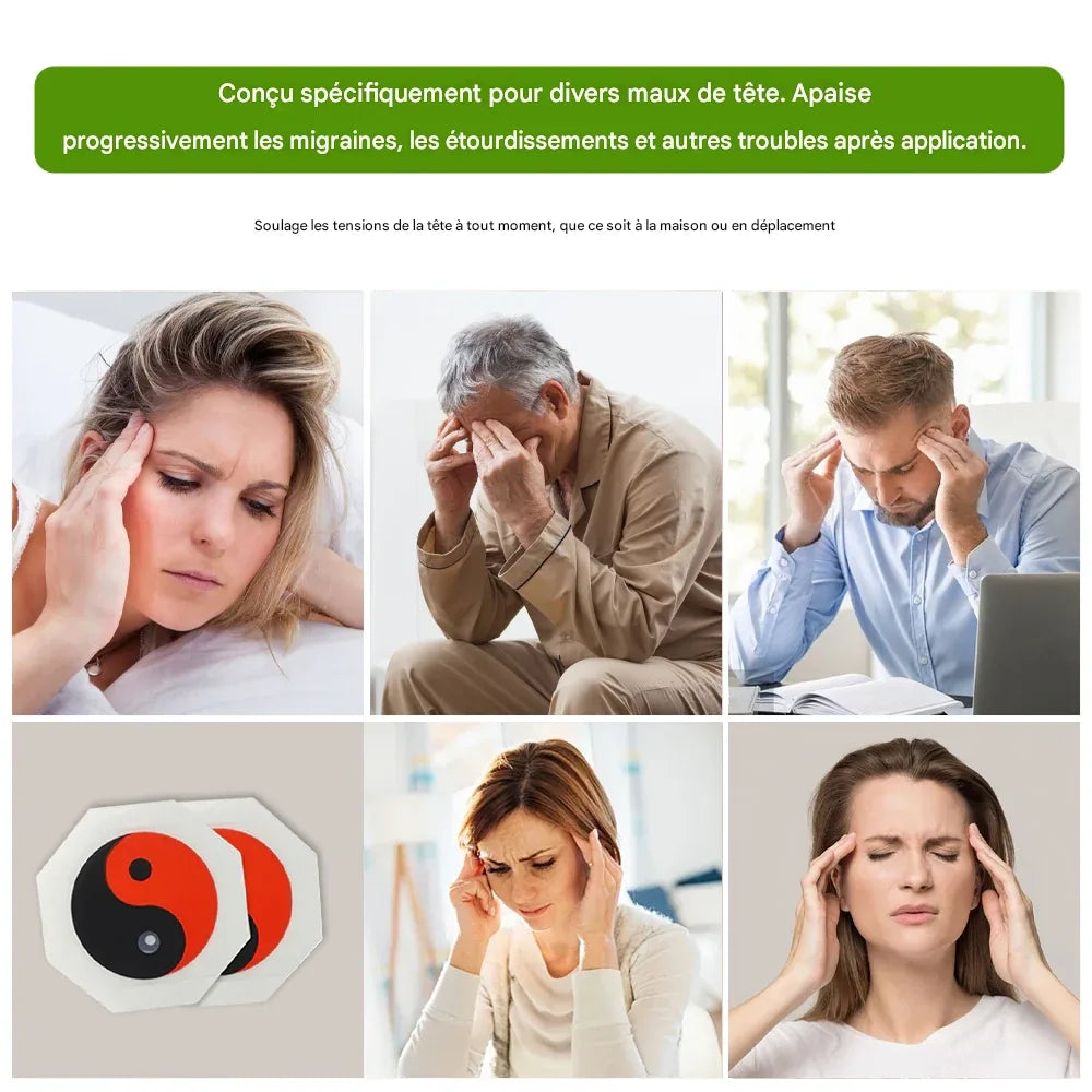 Patch Anti-Migraine – Soulagement Rapide et Naturel