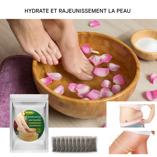 Sachets Détox pour Bain de Pieds | Élimine les Toxines et Draine en 20 Minutes!