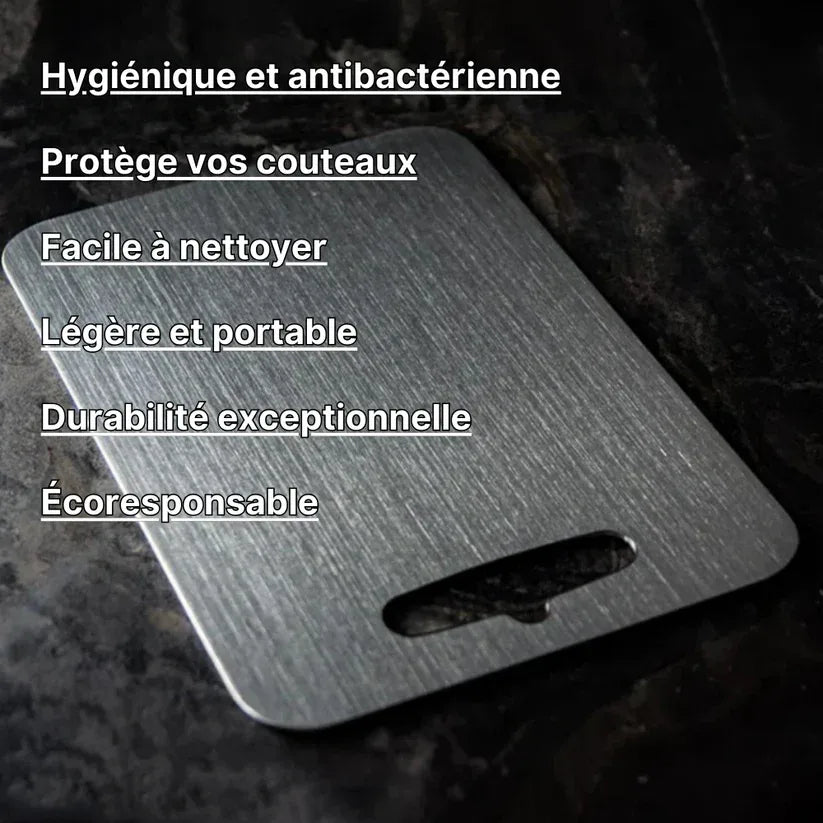 TitanCut - Planche à découper en titane