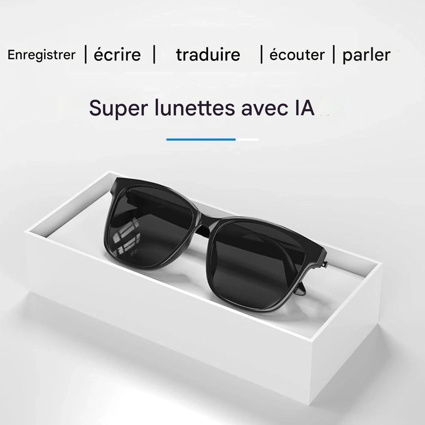 SmartGlass | Lunettes connectées pour écouter, protéger et rester alerte en toute liberté