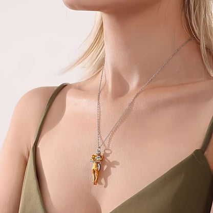 Collier Infinity Hug® en or (avec note spéciale)