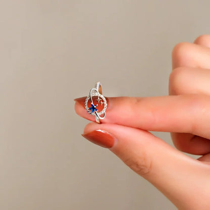 💎Bague Réglable Étoile & Lune