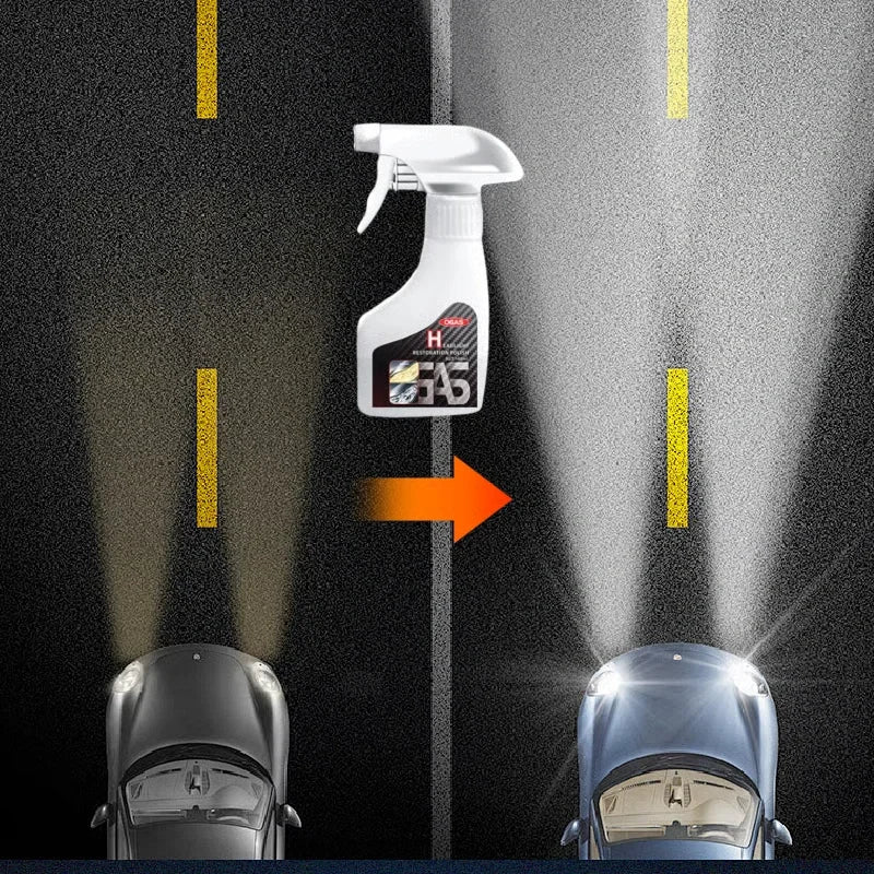 Le spray secret des mécaniciens qui transforme instantanément les phares opaques – Pas besoin de ponçage ou de démontage