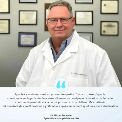 ÉpauleX™ – Le soutien discret qui soulage les douleurs d’épaule en moins de 2 jours