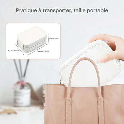 Miroir de maquillage de voyage