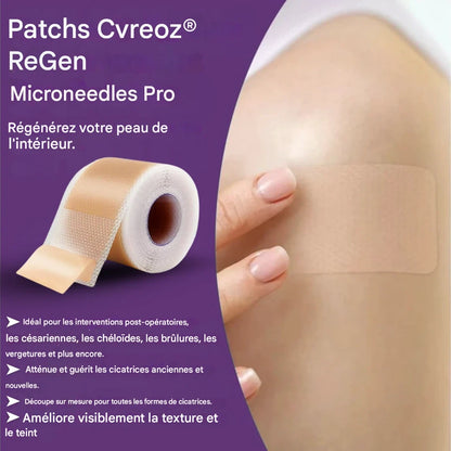 Patchs Régénérants Anti-Cicatrices avec Acide Hyaluronique – Réduction des Cicatrices, Vergetures et Marques Cutanées