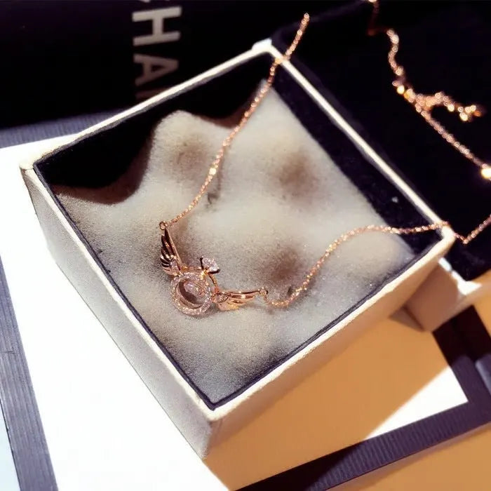 🌹Collier Ailes d'Ange