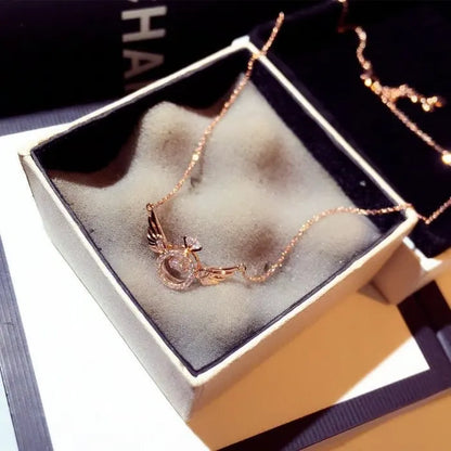 🌹Collier Ailes d'Ange