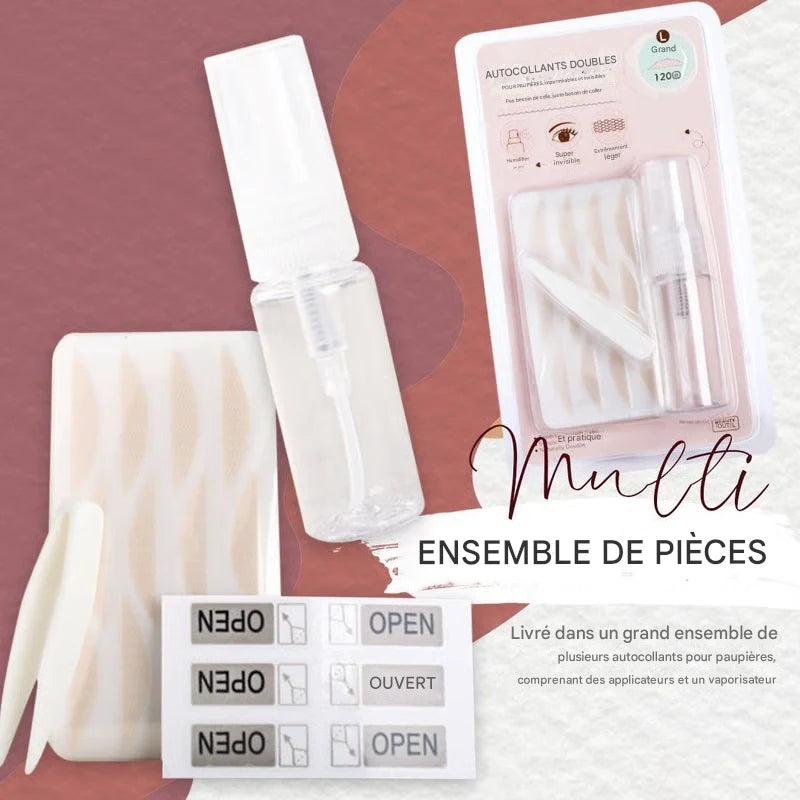 New Glue-Free Ultra Natural Invisible Double Eyelid Sticker