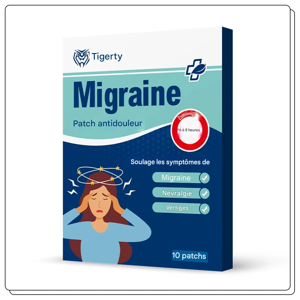 Patch Anti-Migraine – Soulagement Rapide et Naturel