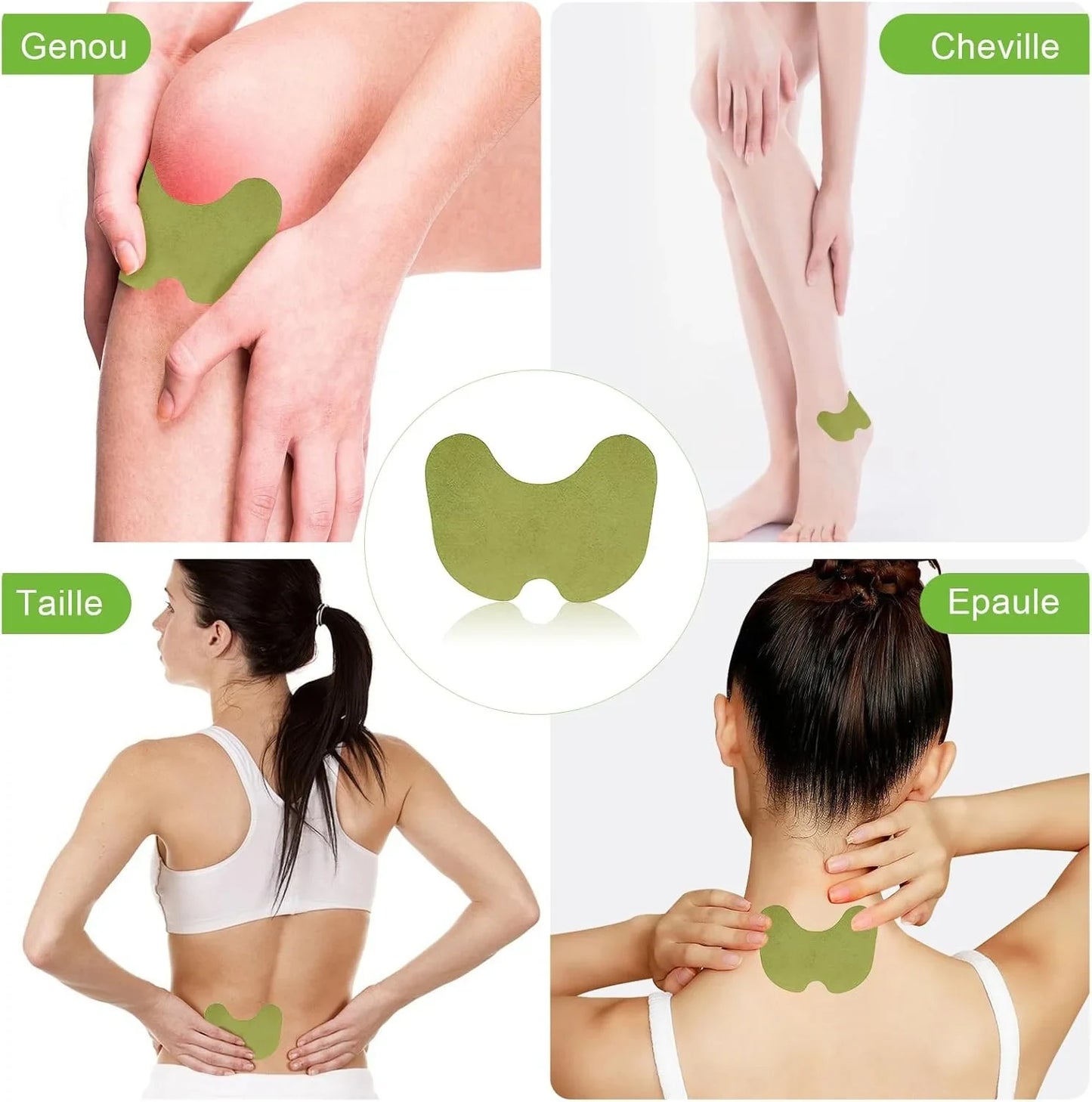 Cure de Patchs Absinthe Naturels – anti-inflammatoire - Régénérez Vos Articulations et muscles