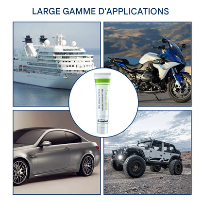 Pâte Réparatrice Auto Instantanée – Efface les Rayures en un Clin d’Œil ! 🚗✨