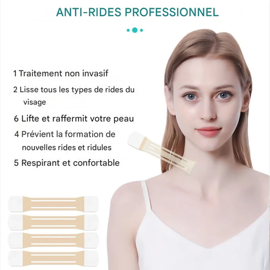 Bande de lifting pour le visage et le cou