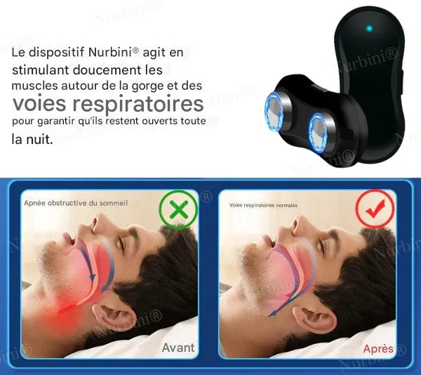 Nurbini® CardioSleep Guard pour soulager le ronflement métabolique
