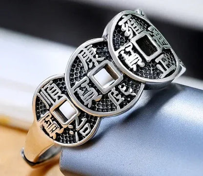 ANNEAU DE FORTUNE DES 5 EMPEREURS