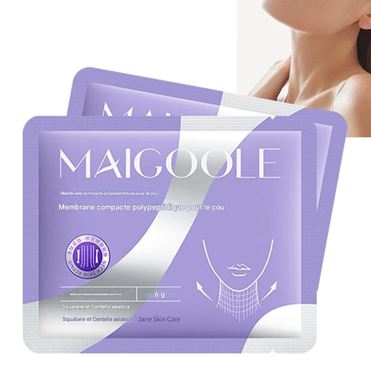 ✨Masque Raffermissant Anti-Rides pour le Cou – Hydratation & Jeunesse Révélée