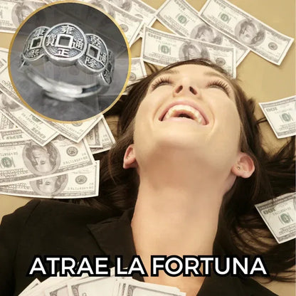 ANNEAU DE FORTUNE DES 5 EMPEREURS