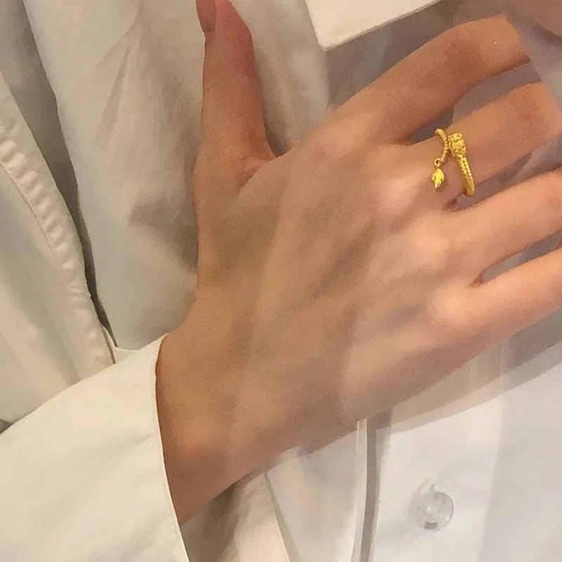 Bague Dragon Ajustable pour Femme et Homme