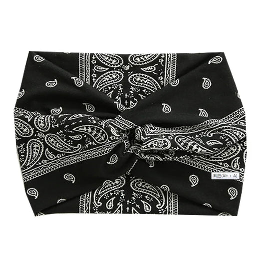 Bandeau à croix imprimée