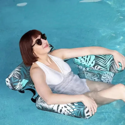 Chaises longues gonflables pour piscine