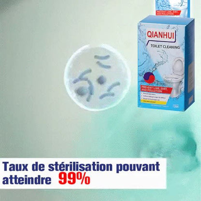 ✨ Comprimés effervescents de nettoyage des toilettes - décontamination, tartre urinaire, alcali urinaire et élimination des odeurs