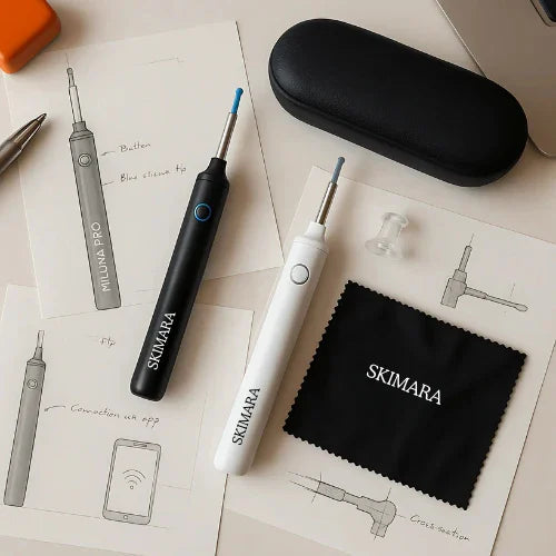 Oreilles bouchées ? Démangeaisons ? Skimara™ Pro les élimine en 1 min, sans risque.