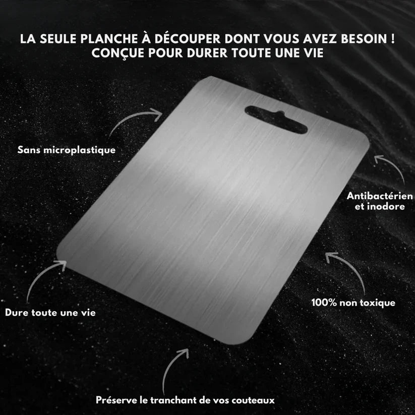 TitanCut - Planche à découper en titane
