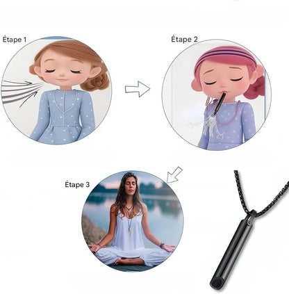 Collier Respiration & Méditation – L’Accessoire Élégant Anti-Stress