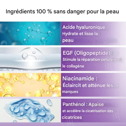 Patchs Régénérants Anti-Cicatrices avec Acide Hyaluronique – Réduction des Cicatrices, Vergetures et Marques Cutanées