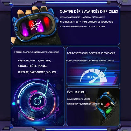 Pad rythmique pour les doigts