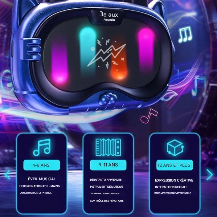 Pad rythmique pour les doigts